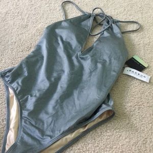 High Rise One Piece Swimsuit